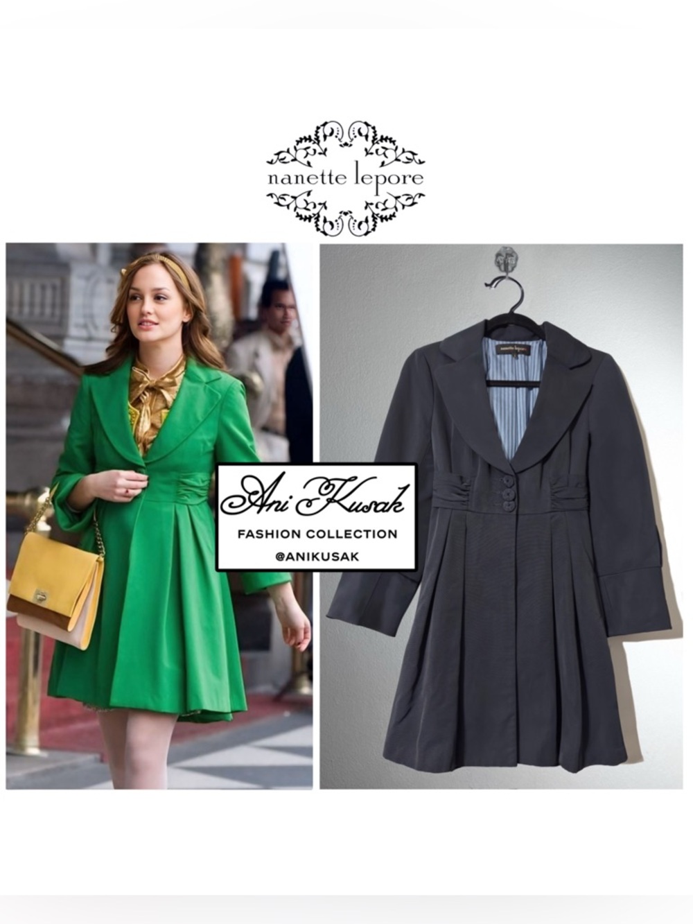(AVAILABLE FOR TRADE) Nanette Lepore Ferry Boat Coat